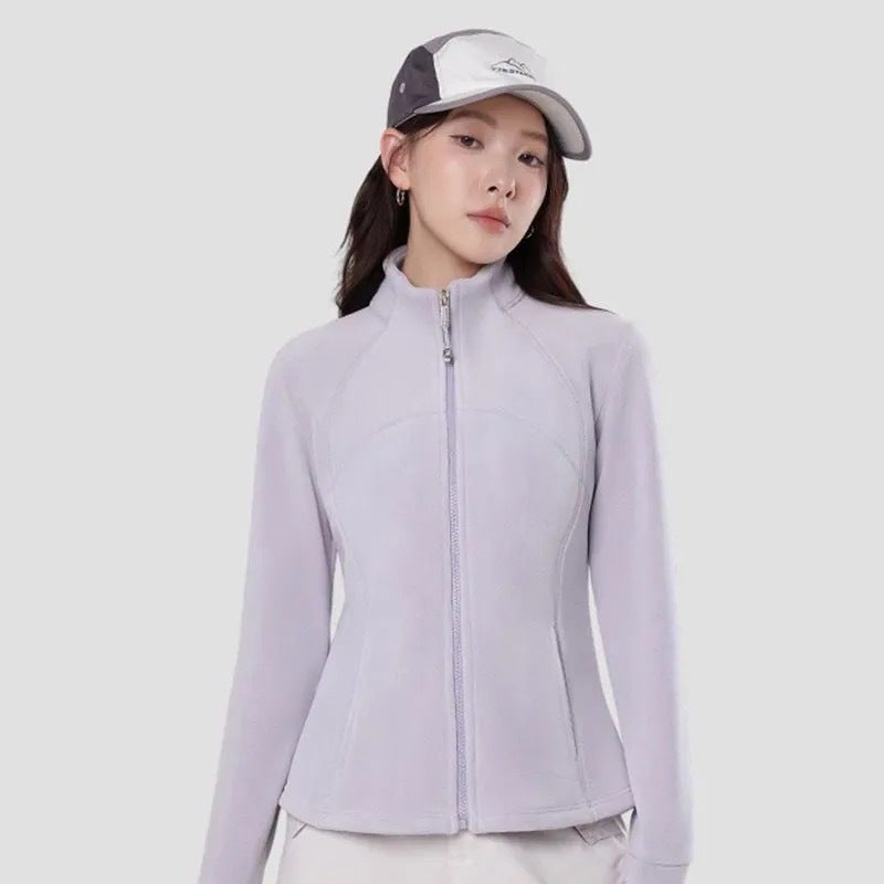 Women's Slim Fit Fleece Jacket - Image 1