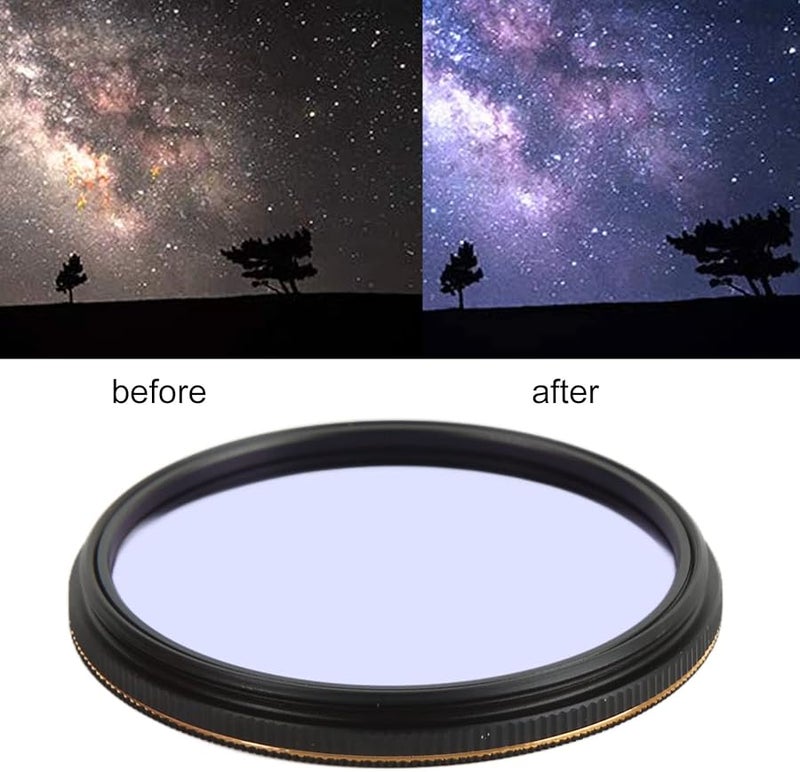 مرشح تقليل تلوث الضوء في سماء الليل مقاس 72 ملم لمراقبة النجوم - Image 3
