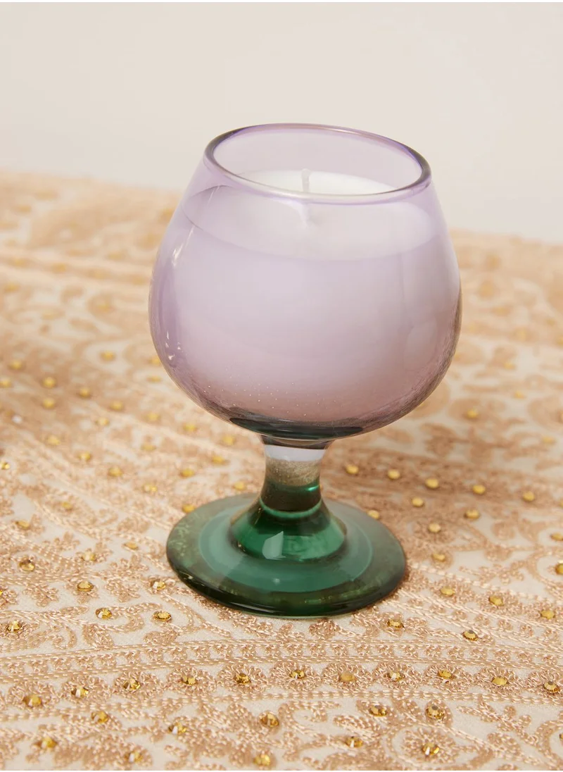 Typo Wine Glass Candle