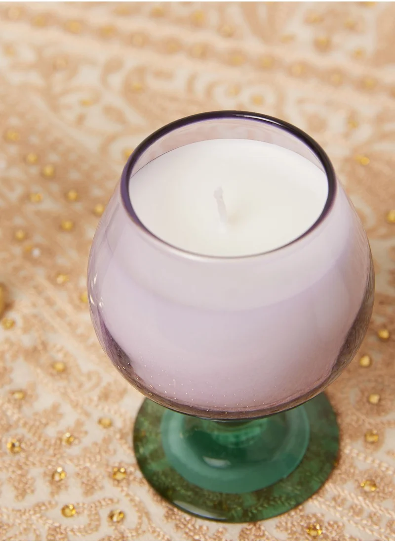 Typo Wine Glass Candle