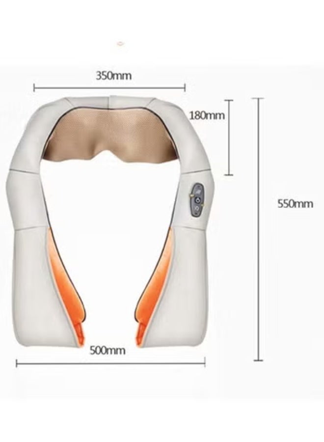 Neck and Back Massager – 3D Deep Tissue Electric Kneading Pillow with Soothing Heat for Neck, Back, Shoulders, Feet & Legs - Image 3