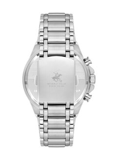 BEVERLY HILLS POLO CLUB Beverly Hills Polo Club Men's Watch, Multi Function Display and Metal Strap - BP3612X.340, Silver  - Image 3