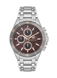 BEVERLY HILLS POLO CLUB Beverly Hills Polo Club Men's Watch, Multi Function Display and Metal Strap - BP3612X.340, Silver  - Image 1