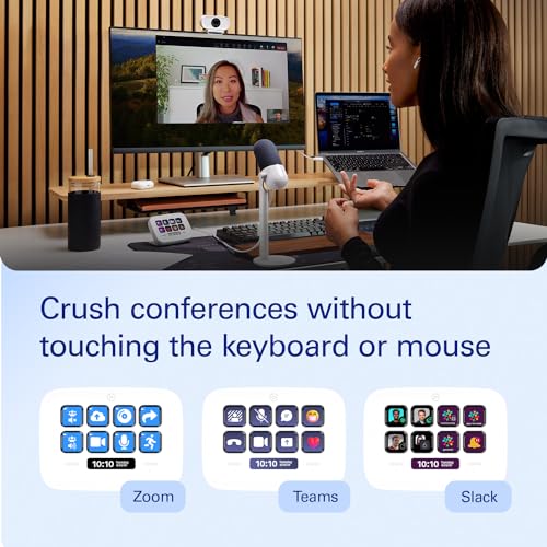 Elgato Stream Deck Neo – 8 Customizable Keys, 2 Touch Points, Speed Through Tasks & Workflows - Control Word, Excel, PowerPoint, Teams, Zoom, Spotify and more, Drag-’n-Drop Setup - Works with Mac & PC - Image 3
