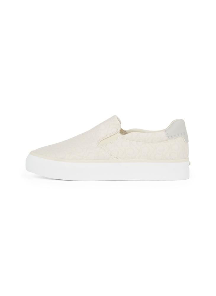 CALVIN KLEIN VULCANISED JACQUARD SLIP ON TRAINERS  - Image 2