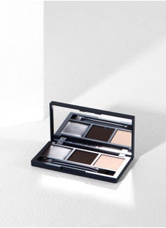 EYLURE Brow Trio Palette - Dark Brown  - Image 1