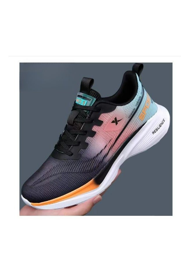 XTEP Men's Mesh Ultra Light Carbon Plate Shock-Absorbing Racing Running Shoes  - Image 1