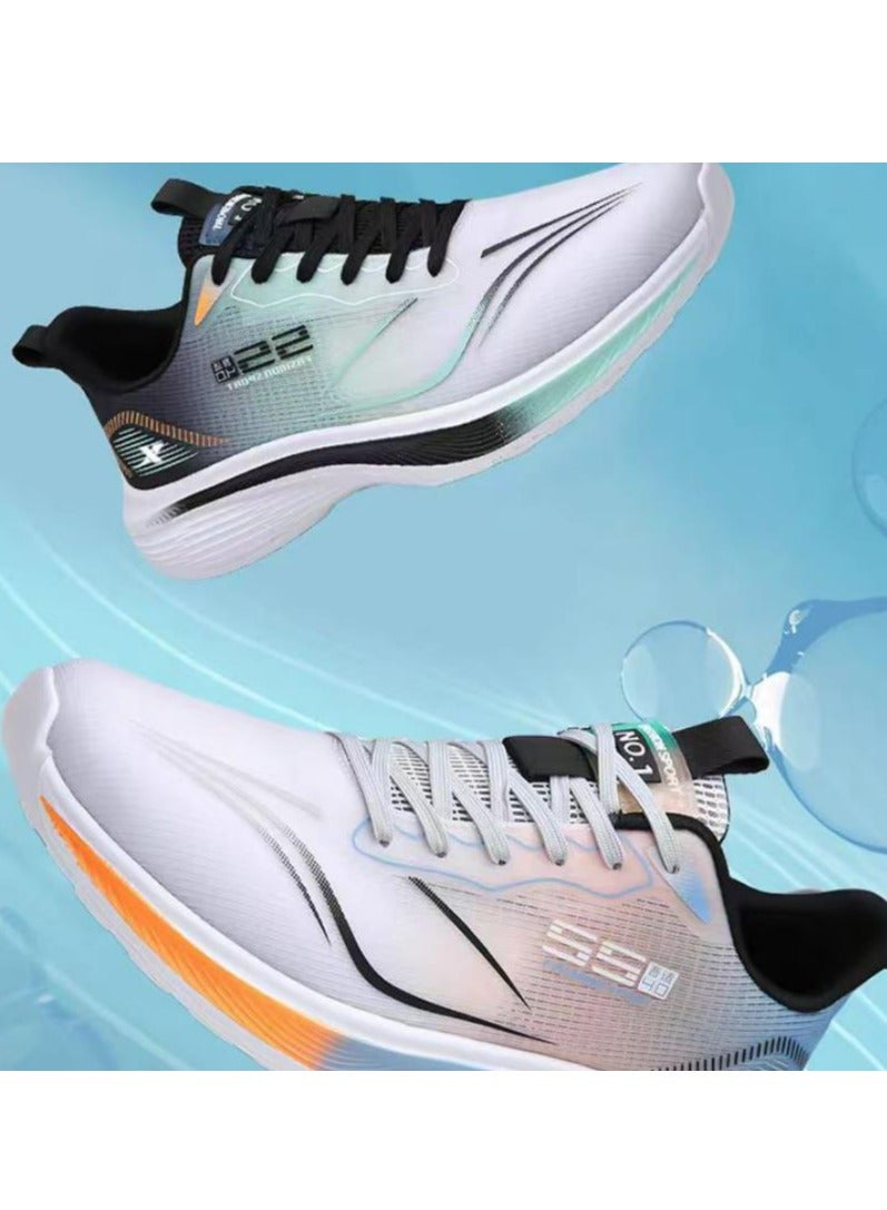 XTEP Men's Mesh Ultra Light Carbon Plate Shock-Absorbing Racing Running Shoes  - Image 3