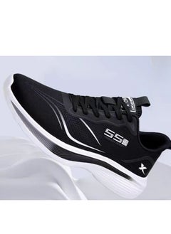 XTEP Men's Mesh Ultra Light Carbon Plate Shock-Absorbing Racing Running Shoes  - Image 4