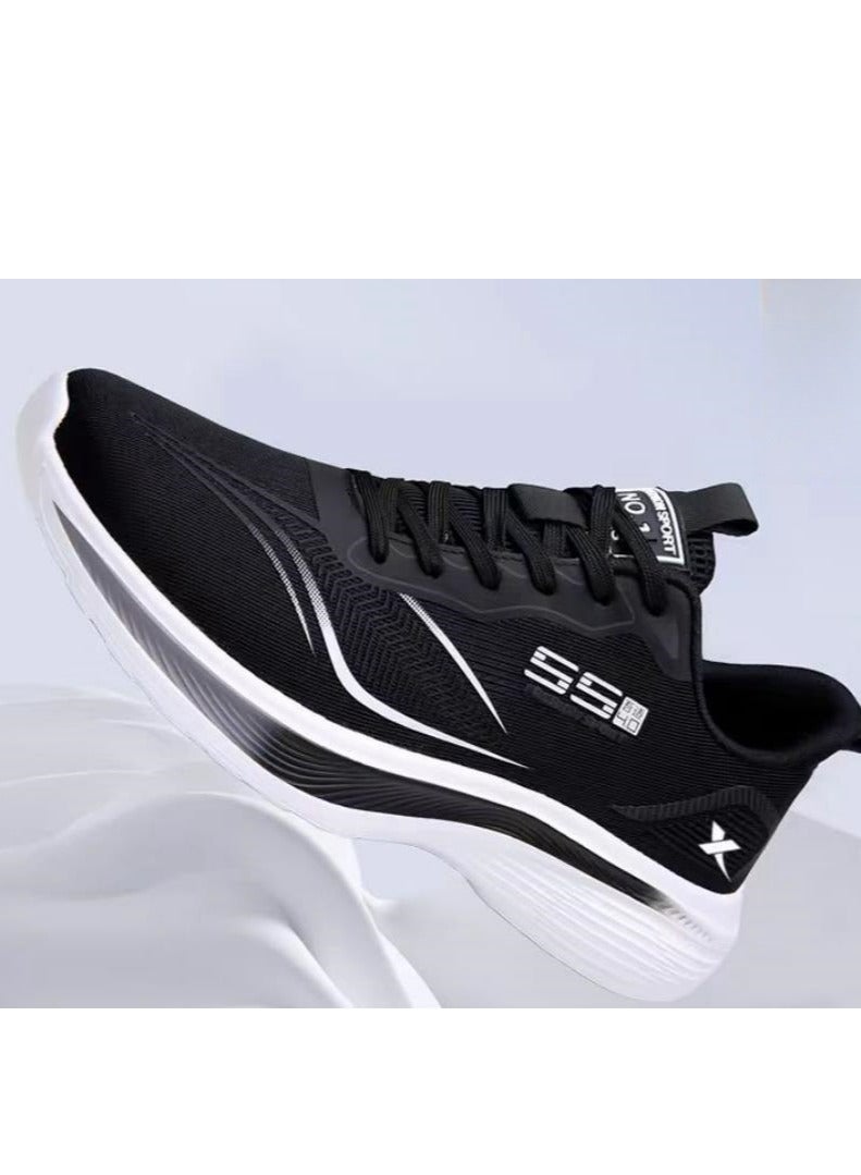 XTEP Men's Mesh Ultra Light Carbon Plate Shock-Absorbing Racing Running Shoes  - Image 4