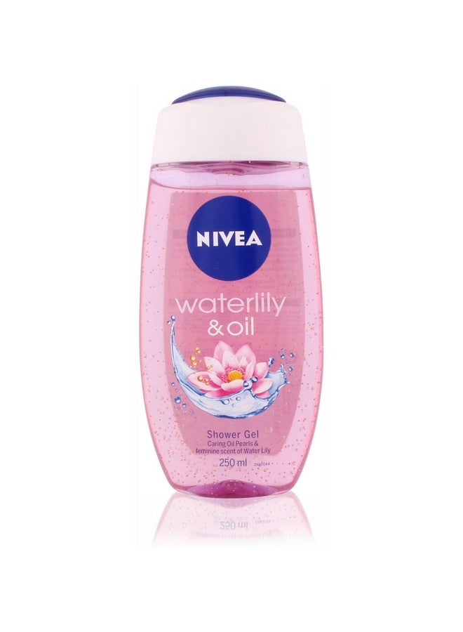 Nivea جل استحمام نيفيا - زنبق الماء وزيت، زجاجة 250 مل - Image 1