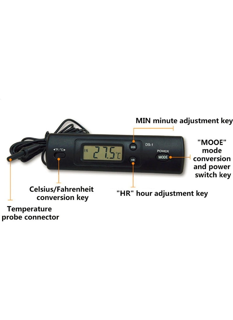 Weather Forecast Indoor Outdoor Digital Thermometer Temperature Meter Thr337 with Probe  - Image 3