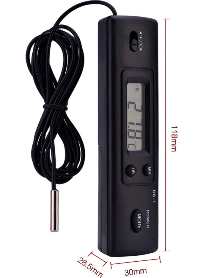 Weather Forecast Indoor Outdoor Digital Thermometer Temperature Meter Thr337 with Probe  - Image 5