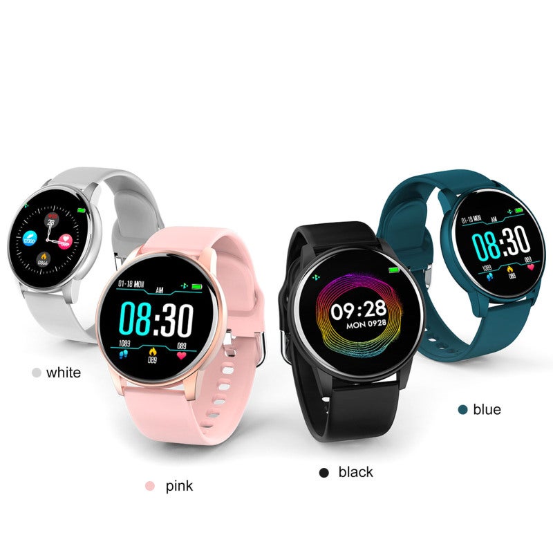 Smartwatch: Blue, Real-Time Health Monitoring, Fitness Tracker - Multi-Sport Tracking, Health Monitor for Fitness Enthusiasts & Daily Health Management - Image 2