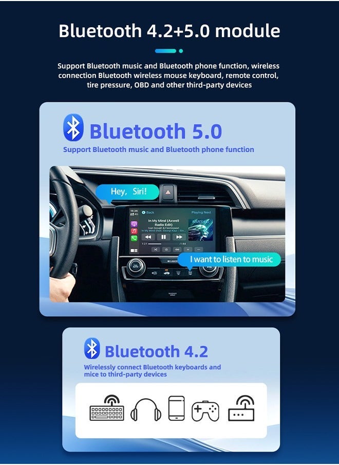 Carlinkit 2024 CarPlay Android 13 TV Box Android Auto Wireless Carplay Adapter SM6115 64G Quad-core Smart Box For Netflix Spotify Youtube - Image 4