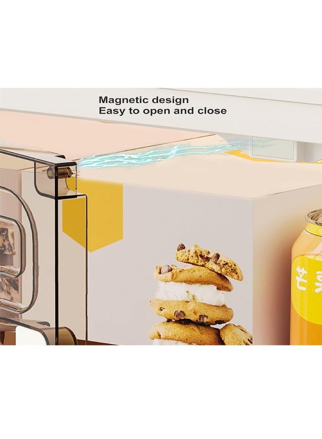 ATM 3-Tier Storage Cabinet with Wheels - 55x32x94 cm - Image 4