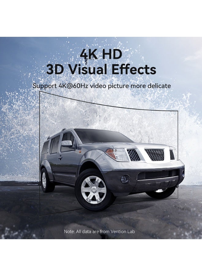 VENTION Micro HDMI Male to HDMI Female Adapter Black Model # AITB0 - Image 3