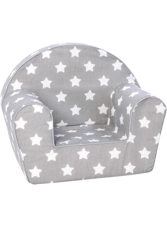 Delsit Kids Couch for Toddlers - Comfy Armchair for Children, Lightweight Foam Sofa and Reading Chair with Removable Cover, Made in Europe - Image 1