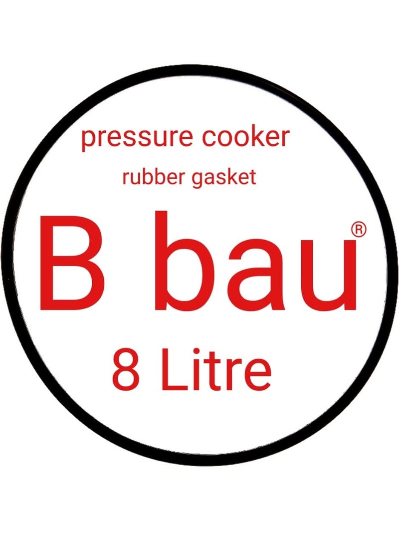 B bau جوان مطاطي لبخار B bau® لقدر الضغط لجميع أنواع قدر الضغط ذات الغطاء الداخلي من الفولاذ أو الألمنيوم سعة 8 لترات - Image 2