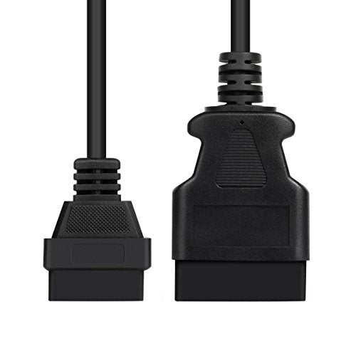 FOXWELL OBD2 OBD II 16Pin Male to Female Diagnostic Extension Convert Cable Adapter 1m/ 39inch - Image 4