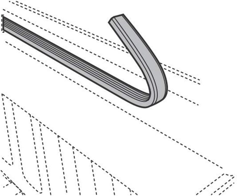 Industries PARTS-326A0004 Service Kit-Bulkhead Seal-Thick Ribbed-3/4in. X 65in.