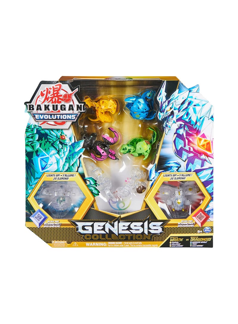 BAKUGAN BAKUGAN Evolutions, Genesis Collection Pack, Includes NEW Light Up, Kids Toys for Boys Aged 6+, AS SEEN ON ROBLOX, NETFLIX and POP TV  - Image 1