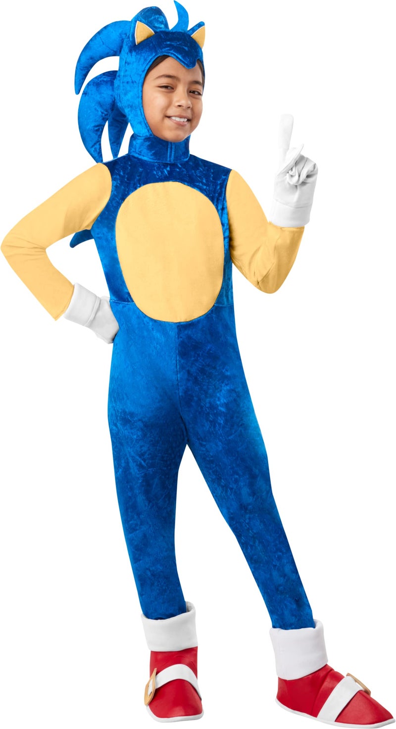 Rubies Sonic the Hedgehog: Deluxe Costume for Kids, Boy's Small - Image 5