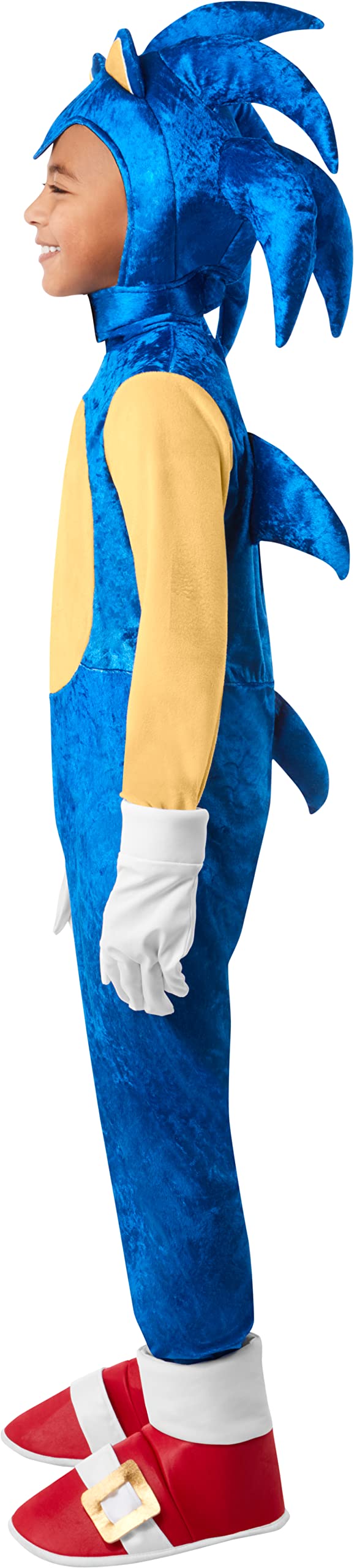Rubies Sonic the Hedgehog: Deluxe Costume for Kids, Boy's Small - Image 2