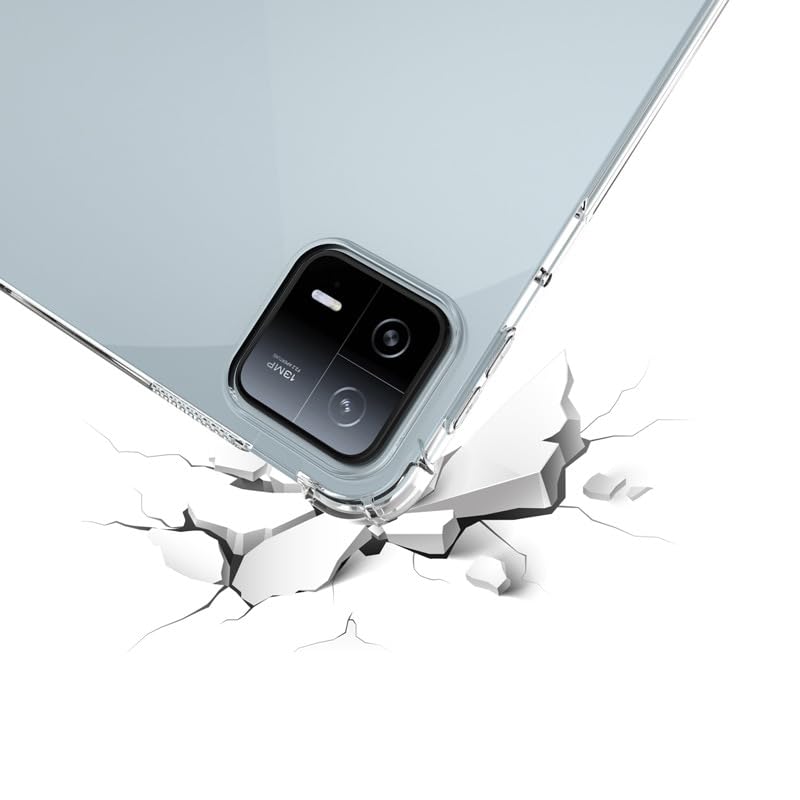 MOCA Soft TPU for Xiaomi Pad 6 11 inch 2023 Case Clear Cover for MiPad 6 11" Transparent Case Silicon Back Tablet Cover (Clear) - Image 2