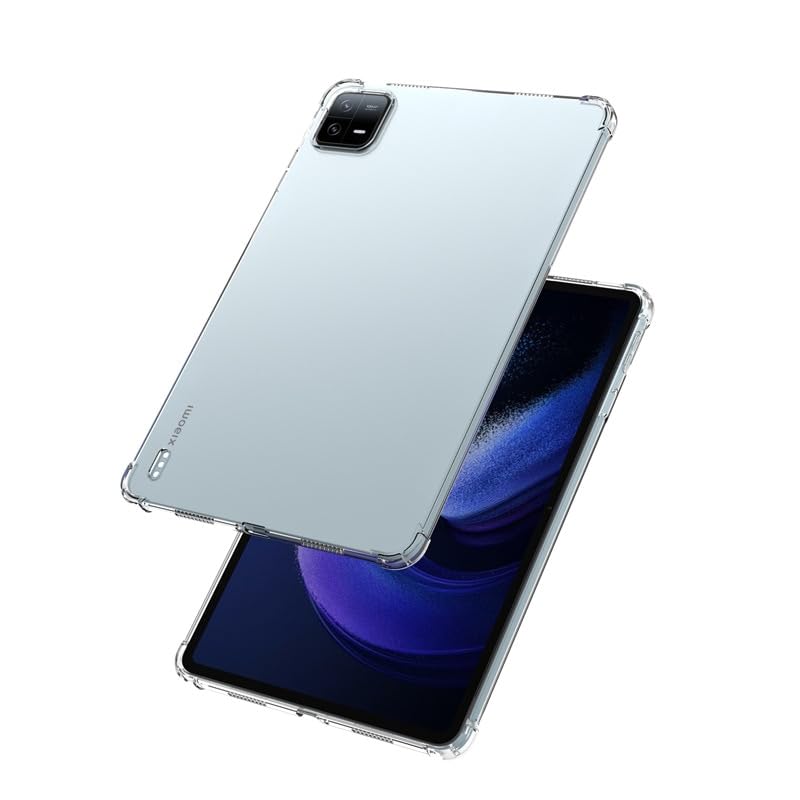 MOCA Soft TPU for Xiaomi Pad 6 11 inch 2023 Case Clear Cover for MiPad 6 11" Transparent Case Silicon Back Tablet Cover (Clear) - Image 4