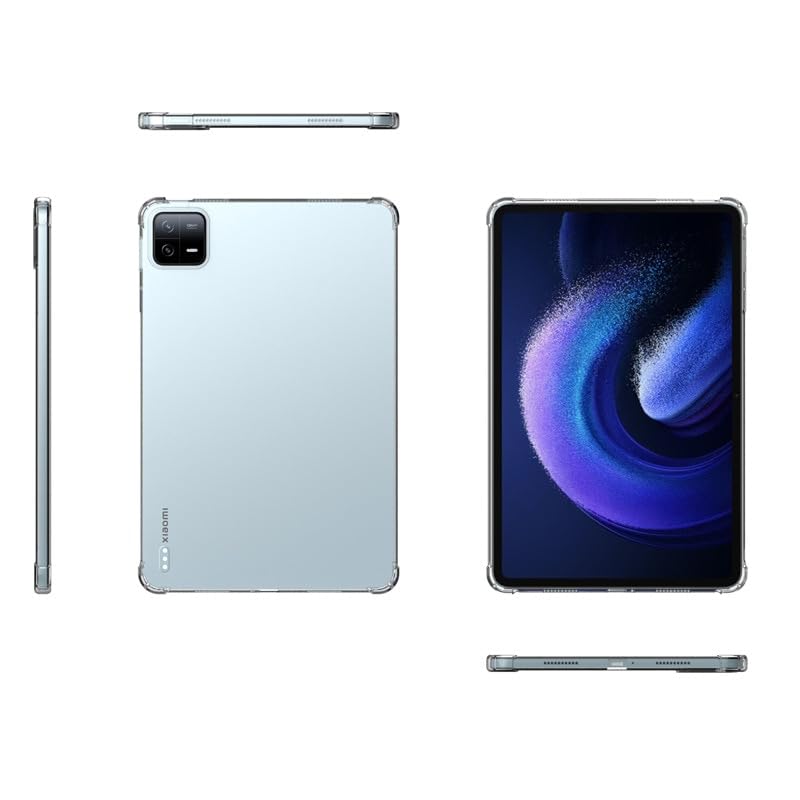 MOCA Soft TPU for Xiaomi Pad 6 11 inch 2023 Case Clear Cover for MiPad 6 11" Transparent Case Silicon Back Tablet Cover (Clear) - Image 5