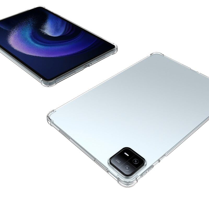 MOCA Soft TPU for Xiaomi Pad 6 11 inch 2023 Case Clear Cover for MiPad 6 11" Transparent Case Silicon Back Tablet Cover (Clear) - Image 3