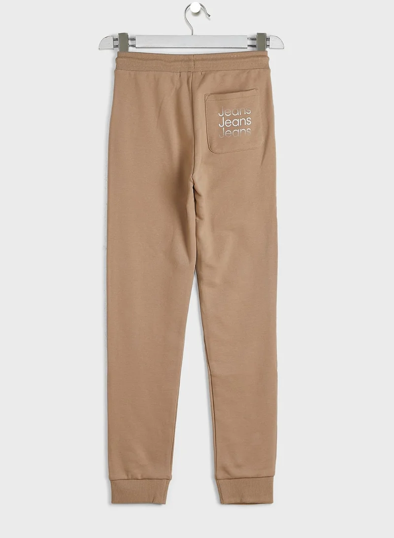 Calvin Klein Jeans Kids Logo Sweatpants