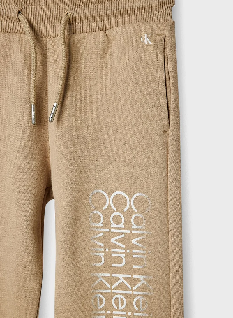 Calvin Klein Jeans Kids Logo Sweatpants