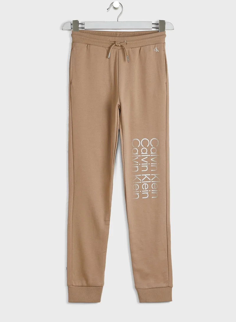 Calvin Klein Jeans Kids Logo Sweatpants