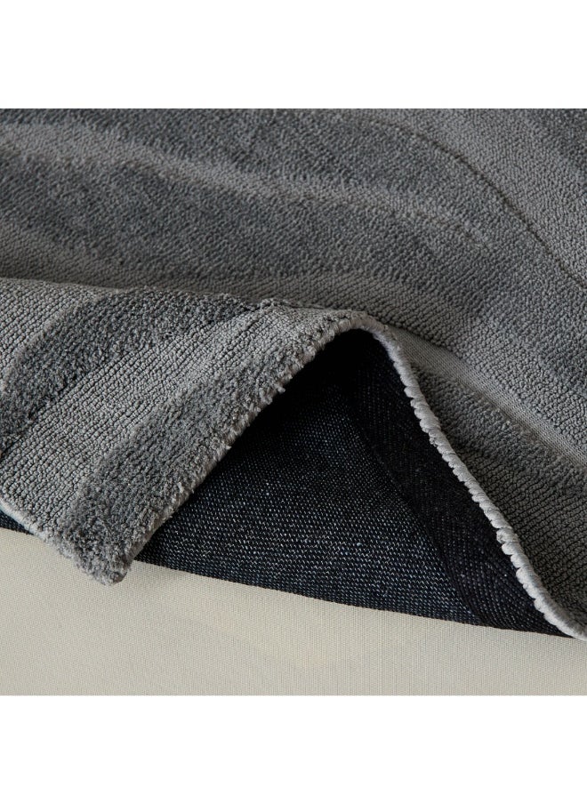Home Box Milton Waves Knitted Microfiber Rug 150 X 200 Cm  - Image 3