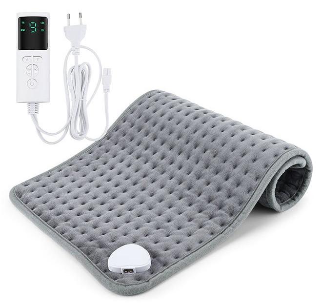 وسادة حرارية لآلام الظهر والرقبة والكتفين مع إعدادات حرارة قابلة للتعديل وإغلاق تلقائي وقابلة للغسل في الغسالة ومحمولة - Image 1
