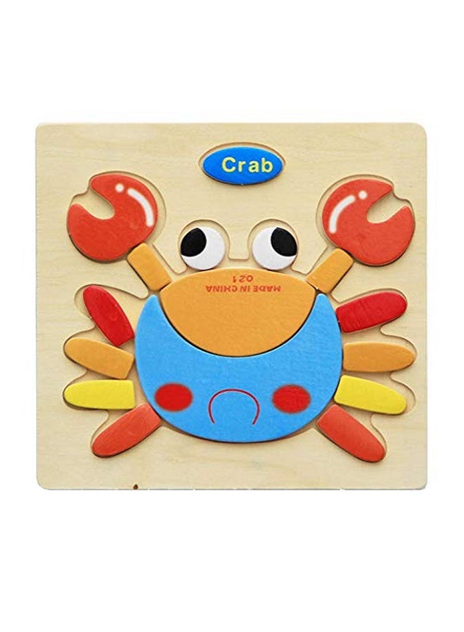 NIBEMINENT 3D Crab Jigsaw Puzzle