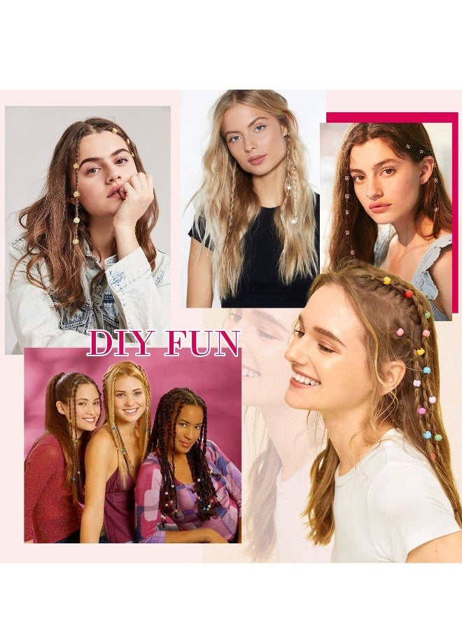 2 PCS Long Braid Ponytail Extension , Clip in Hair Extensions Baby Braids, 22" Long Natural Soft Synthetic Hairpieces for Women Daily Wear Copper - Image 5