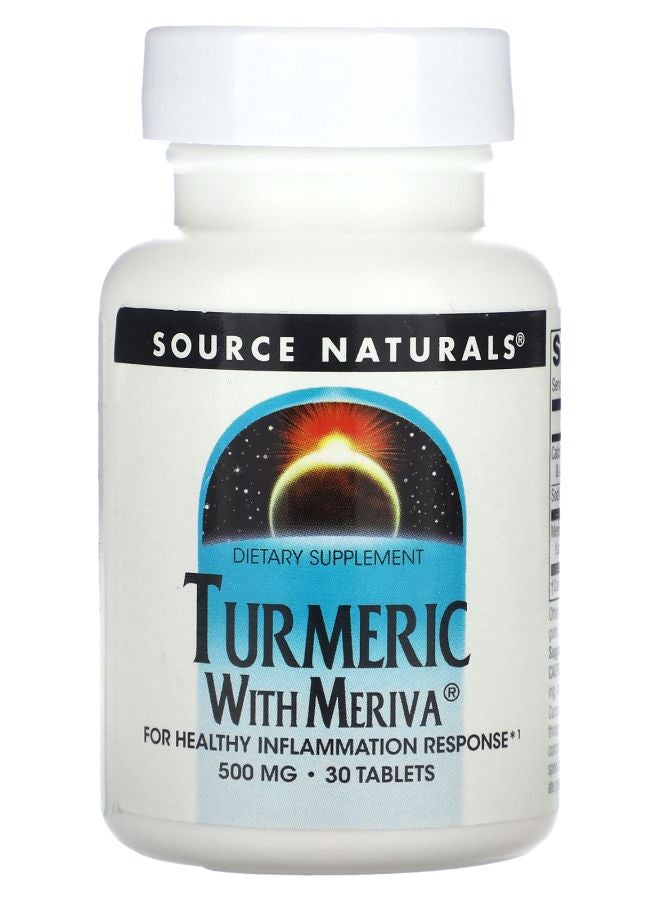 Turmeric With Meriva 500 mg 30 Tablets