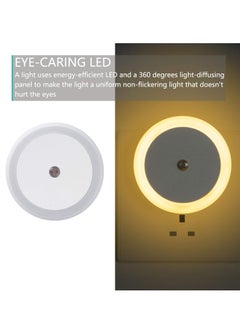 Alruht 2-Piece LED Night Light Plug in Wall with Smart Light Sensor, Good for Sleep, Children Light for Hallway, Toddler Beds, Stairs, Warm White  - Image 4