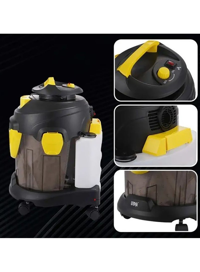 Winning Star ST-5036 Wet and Dry Vacuum Cleaner 1400W – 15L Capacity, 17kPa High Suction Power, HEPA Filter, Blower Function, Stepless Speed Control, for Home, Car, Garage & Commercial Use - Image 2