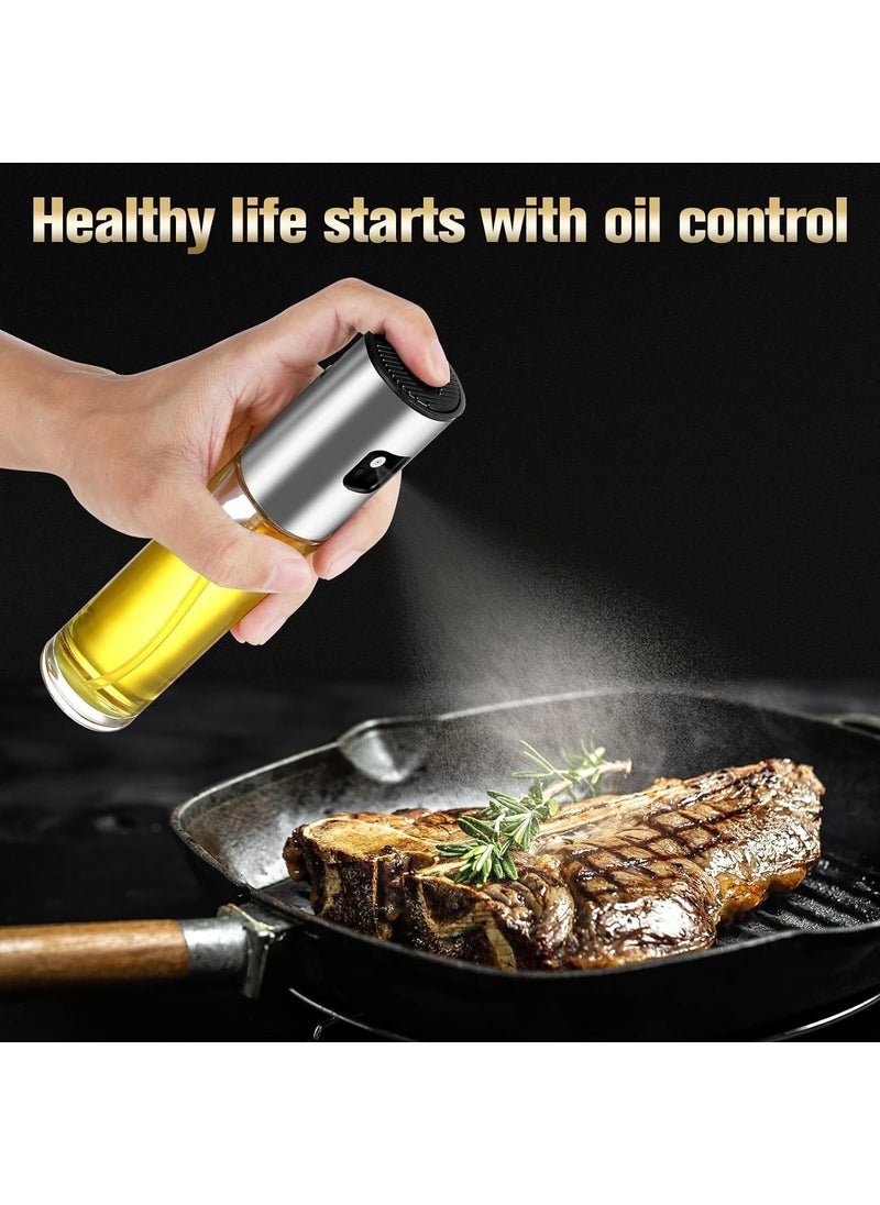 KBDev KBDev Oil Spray Bottle for Cooking Oil Sprayer for Air Fryer Kitchen Oil Dispenser Bottle Used for Olive Oli Vinegar SaladBBQ Seasoning Grilling Frying Paratha 100 ml  - Image 5