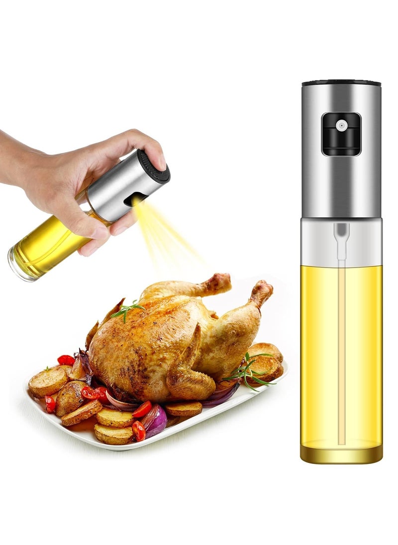 KBDev KBDev Oil Spray Bottle for Cooking Oil Sprayer for Air Fryer Kitchen Oil Dispenser Bottle Used for Olive Oli Vinegar SaladBBQ Seasoning Grilling Frying Paratha 100 ml  - Image 3