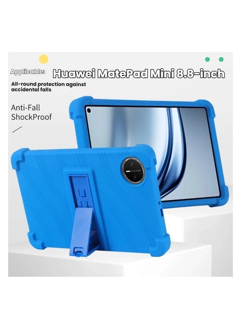 general Protective Case for Huawei MatePad Mini 8.8-inch 2025 Drop-proof Stand Case Smart Sleep Function Precision Fit Shock-resistant  Scratch-proof - Image 4