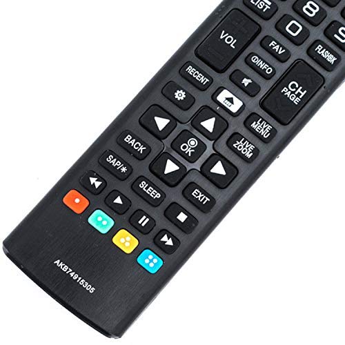 WINFLIKE Remote Control AKB74915305 Replacement Fit for LG Smart TV 49UH6030 55UH6550 49UH6500UB 50UH6300UA 55UH6090UF 49UH6030 43UH6030 43UH6030 43UH610 43UH6100 43UH6100UH - Image 2