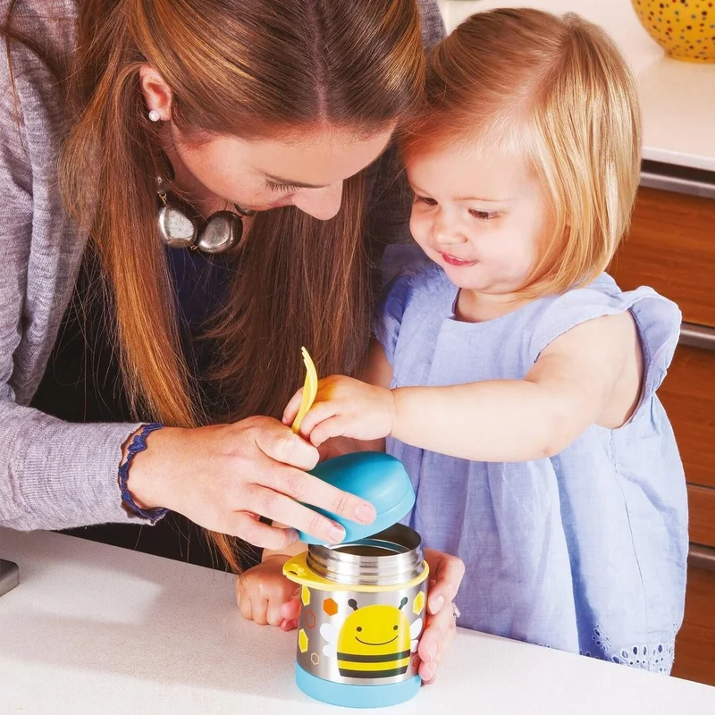 Skip Hop Zoo Stainless Steel Thermos 325ML Bee