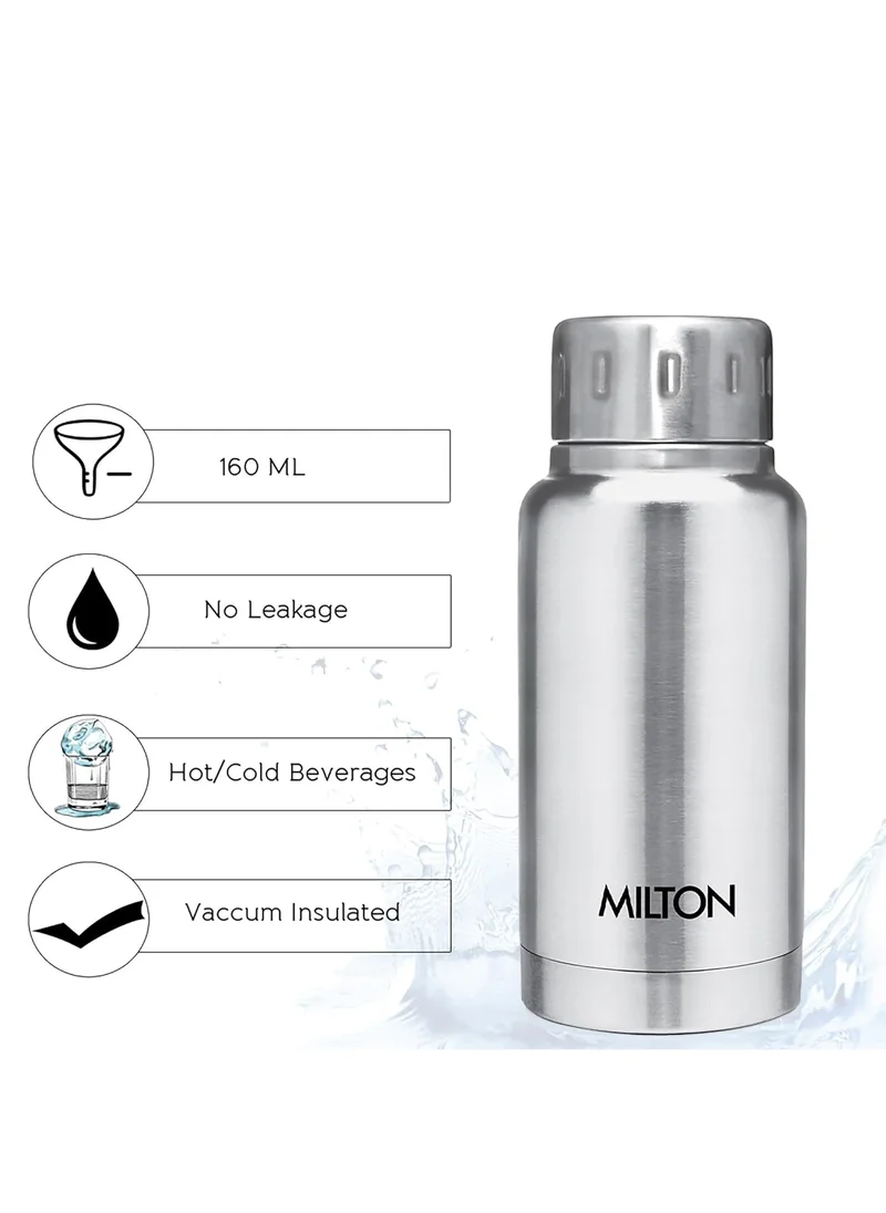 ميلتون حافظة مياه ميلتون إلفين 160 ثيرموستيل، 160 مل، فضي Silver 160ml