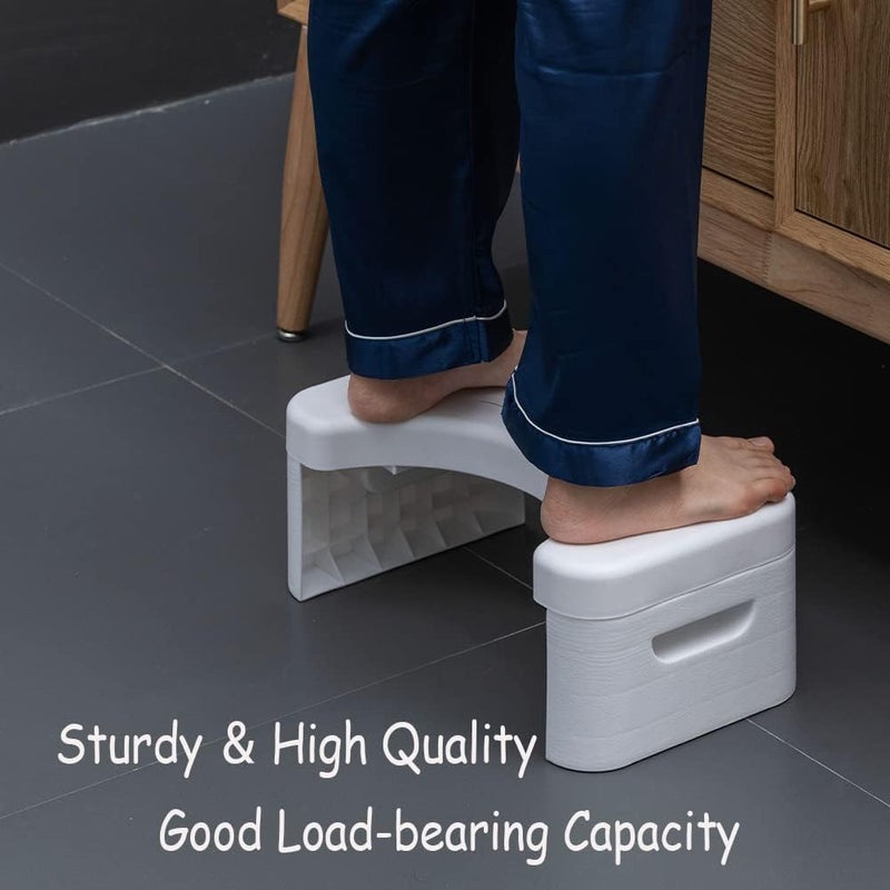 coldchill 7 inch Toilet Stool (White) - Image 3
