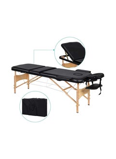 Cool Baby Portable Massage Table Professional Adjustable Folding Bed with 3 Part Wooden Frame Ergonomic Headrest and Tote Bag for Therapeutic Salon SPA Facial Treatment  - Image 2